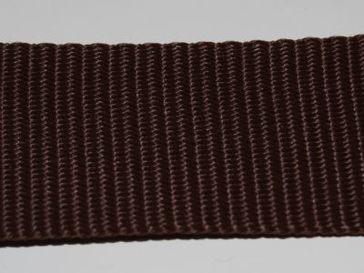 Webbing,  5 cm, brown