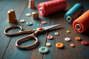 15 Nähzubehör mit Schere Ideen